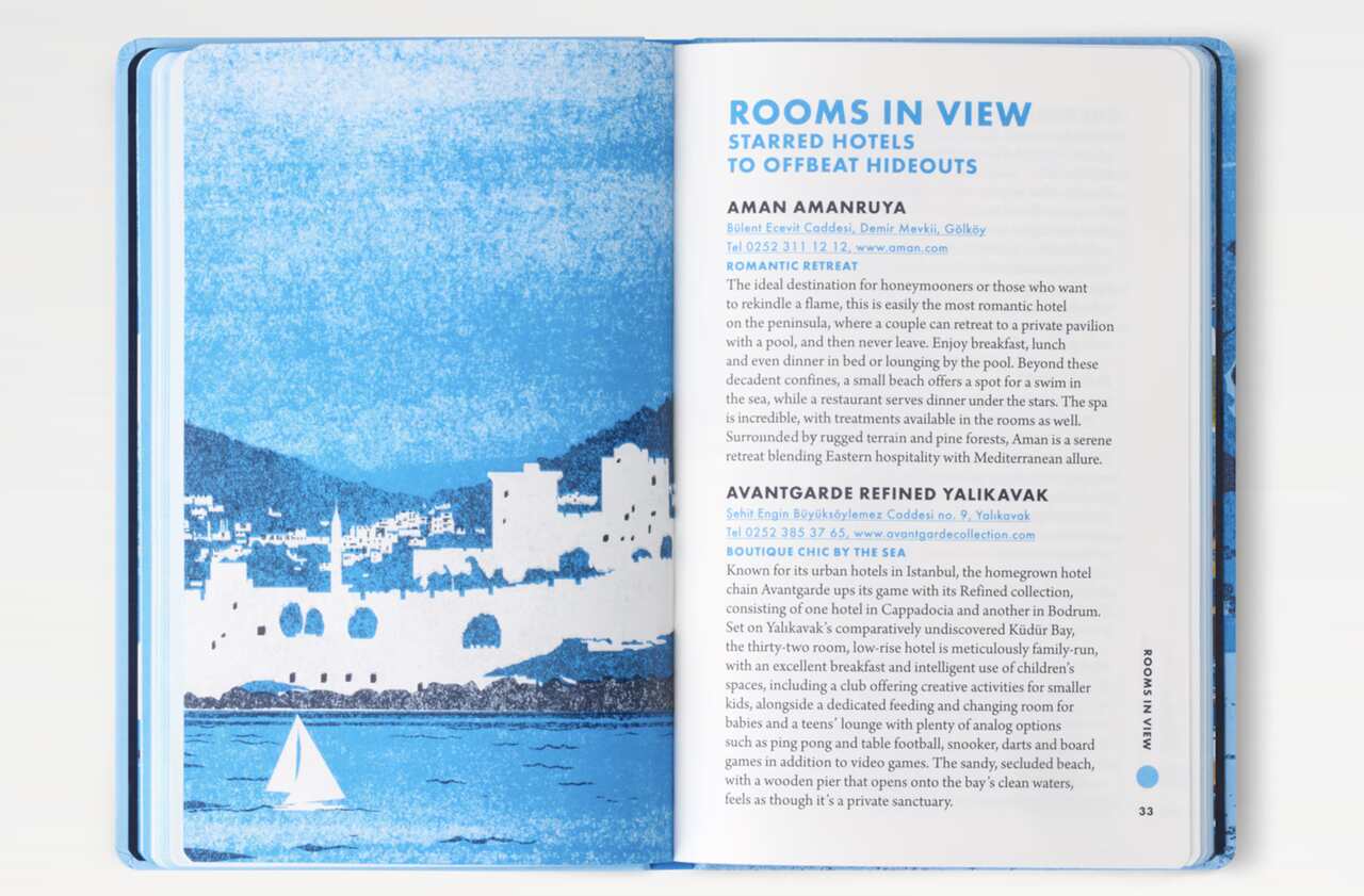Louis Vuitton: Bodrum City Guide Booklet Content